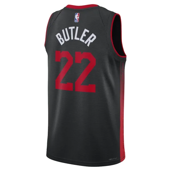 Nike Miami Heat Jimmy Butler Miesten Pelipaita City Edition 2023-24 Swingman Musta