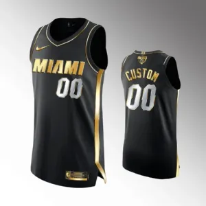 Nike Miami Heat Limited Personoitava Miesten Pelipaita Golden Edition Swingman Musta Nike Miami Heat Limited Personoitava Miesten Pelipaita Golden Edition Swingman Musta