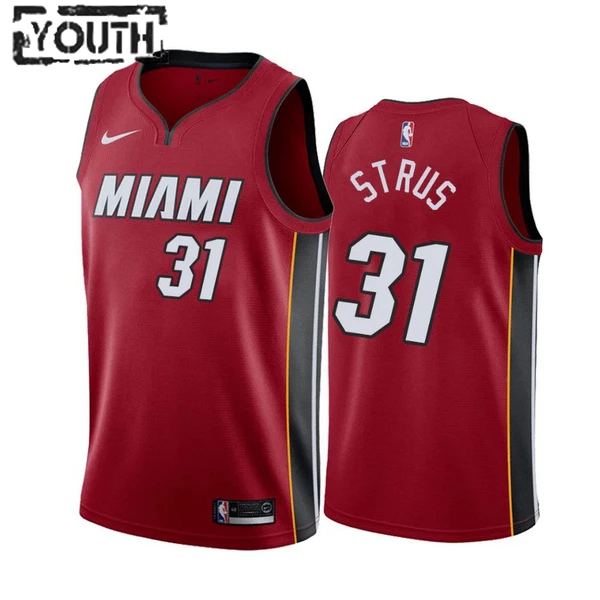 Nike Miami Heat Max Strus 31 Lasten Pelipaita Statement Edition Swingman Punainen Nike Miami Heat Max Strus 31 Lasten Pelipaita Statement Edition Swingman Punainen