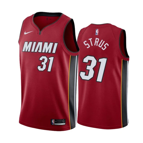 Nike Miami Heat Max Strus 31 Miesten Pelipaita Statement Edition Swingman Punainen Nike Miami Heat Max Strus 31 Miesten Pelipaita Statement Edition Swingman Punainen