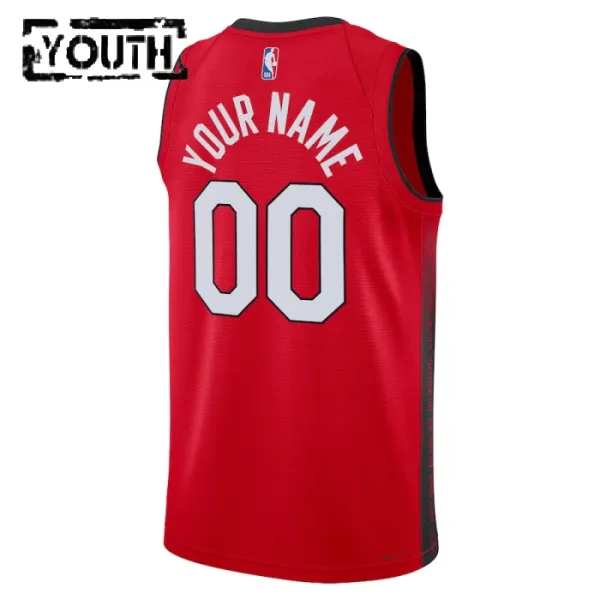 Nike Miami Heat Personoitava Lasten Pelipaita City Edition 2024-25 Swingman Punainen