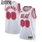 Nike Miami Heat Personoitava Lasten Pelipaita Classic Edition 2022-23 Swingman Valkoinen