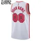 Nike Miami Heat Personoitava Lasten Pelipaita Classic Edition 2022-23 Swingman Valkoinen