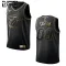 Nike Miami Heat Personoitava Lasten Pelipaita Golden Edition Swingman Musta