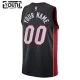 Nike Miami Heat Personoitava Lasten Pelipaita Icon Edition Swingman Musta