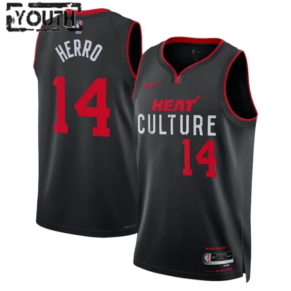 Nike Miami Heat Tyler Herro 14 Lasten Pelipaita City Edition 2023-24 Swingman Musta Nike Miami Heat Tyler Herro 14 Lasten Pelipaita City Edition 2023-24 Swingman Musta