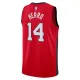 Nike Miami Heat Tyler Herro Miesten Pelipaita City Edition 2024-25 Swingman Punainen