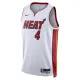 Nike Miami Heat Victor Oladipo 4 Miesten Pelipaita Association Edition Swingman Valkoinen
