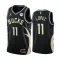 Milwaukee Bucks Brook Lopez 11 Jordan Miesten Pelipaita Statement Edition Swingman Musta
