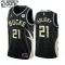 Milwaukee Bucks Jrue Holiday 21 Jordan Lasten Pelipaita Statement Edition Swingman Musta