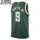 Nike Milwaukee Bucks Bobby Portis JR 9 Lasten Pelipaita Icon Edition Swingman Vihreä