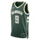 Nike Milwaukee Bucks Bobby Portis JR 9 Miesten Pelipaita Icon Edition Swingman Vihreä