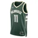 Nike Milwaukee Bucks Brook Lopez 11 Miesten Pelipaita Icon Edition Swingman Vihreä