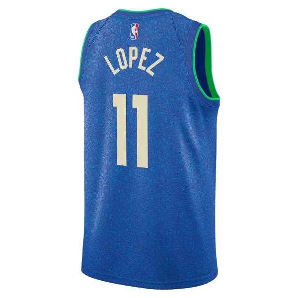 Nike Milwaukee Bucks Brook Lopez Miesten Pelipaita City Edition 2023-24 Swingman