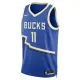 Nike Milwaukee Bucks Brook Lopez Miesten Pelipaita City Edition 2024-25 Swingman Sininen