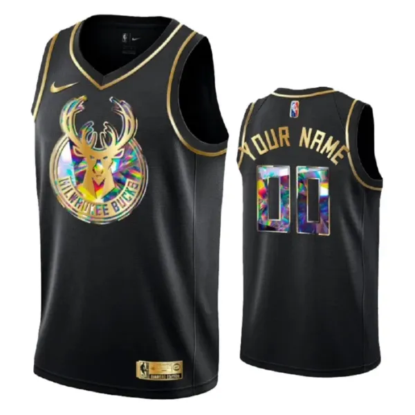 Nike Milwaukee Bucks Diamond Edition Personoitava Miesten Pelipaita Swingman Musta Nike Milwaukee Bucks Diamond Edition Personoitava Miesten Pelipaita Swingman Musta