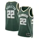 Nike Milwaukee Bucks Khris Middleton 22 Miesten Pelipaita Icon Edition Swingman Vihreä Nike Milwaukee Bucks Khris Middleton 22 Miesten Pelipaita Icon Edition Swingman Vihreä