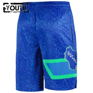 Nike Milwaukee Bucks Lasten Shortsit City Edition 2023-24 Swingman