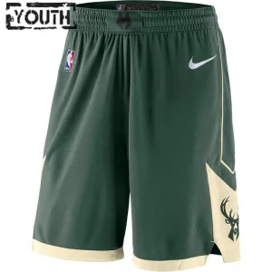 Nike Milwaukee Bucks Lasten Shortsit Icon Edition Swingman