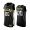 Nike Milwaukee Bucks Limited Personoitava Miesten Pelipaita Golden Edition Swingman Musta