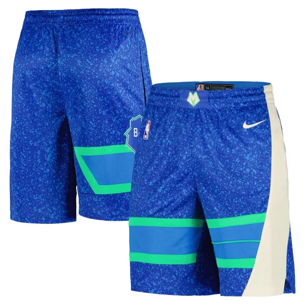 Nike Milwaukee Bucks Miesten Shortsit City Edition 2023-24 Swingman Nike Milwaukee Bucks Miesten Shortsit City Edition 2023-24 Swingman