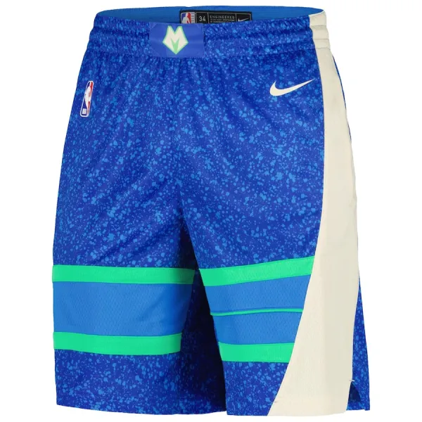 Nike Milwaukee Bucks Miesten Shortsit City Edition 2023-24 Swingman