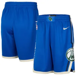 Nike Milwaukee Bucks Miesten Shortsit City Edition 2024-25 Swingman