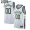 Nike Milwaukee Bucks Personoitava Lasten Pelipaita Association Edition Swingman Valkoinen
