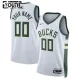 Nike Milwaukee Bucks Personoitava Lasten Pelipaita Association Edition Swingman Valkoinen Nike Milwaukee Bucks Personoitava Lasten Pelipaita Association Edition Swingman Valkoinen