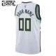 Nike Milwaukee Bucks Personoitava Lasten Pelipaita Association Edition Swingman Valkoinen