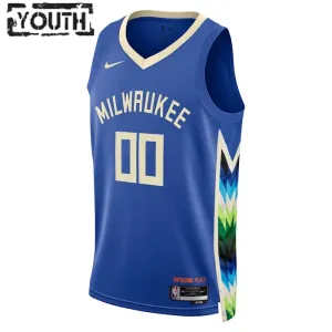 Nike Milwaukee Bucks Personoitava Lasten Pelipaita City Edition 2022-23 Swingman