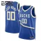 Nike Milwaukee Bucks Personoitava Lasten Pelipaita City Edition 2024-25 Swingman Sininen