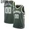 Nike Milwaukee Bucks Personoitava Lasten Pelipaita Icon Edition Swingman Vihreä