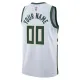 Nike Milwaukee Bucks Personoitava Miesten Pelipaita Association Edition Swingman Valkoinen