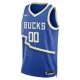 Nike Milwaukee Bucks Personoitava Miesten Pelipaita City Edition 2024-25 Swingman Sininen