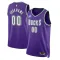 Nike Milwaukee Bucks Personoitava Miesten Pelipaita Classic Edition 2022-23 Swingman Violetti
