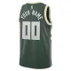Nike Milwaukee Bucks Personoitava Miesten Pelipaita Icon Edition Swingman Vihreä
