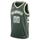 Nike Milwaukee Bucks Personoitava Miesten Pelipaita Icon Edition Swingman Vihreä