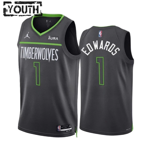 Minnesota Timberwolves Anthony Edwards 1 Jordan Lasten Pelipaita Statement Edition Swingman Minnesota Timberwolves Anthony Edwards 1 Jordan Lasten Pelipaita Statement Edition Swingman