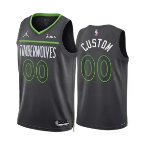 Minnesota Timberwolves Jordan Personoitava Miesten Pelipaita Statement Edition Swingman