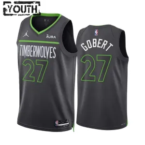Minnesota Timberwolves Rudy Gobert 27 Jordan Lasten Pelipaita Statement Edition Swingman Minnesota Timberwolves Rudy Gobert 27 Jordan Lasten Pelipaita Statement Edition Swingman