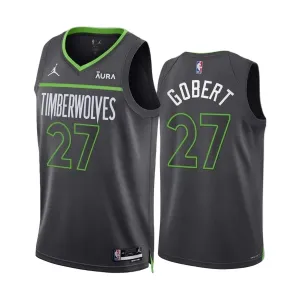 Minnesota Timberwolves Rudy Gobert 27 Jordan Miesten Pelipaita Statement Edition Swingman Minnesota Timberwolves Rudy Gobert 27 Jordan Miesten Pelipaita Statement Edition Swingman