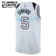 Nike Minnesota Timberwolves Anthony Edwards Lasten Pelipaita City Edition 2024-25 Swingman Valkoinen