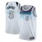 Nike Minnesota Timberwolves Anthony Edwards Miesten Pelipaita City Edition 2024-25 Swingman Valkoinen
