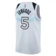 Nike Minnesota Timberwolves Anthony Edwards Miesten Pelipaita City Edition 2024-25 Swingman Valkoinen