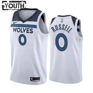 Nike Minnesota Timberwolves D Angelo Russell 0 Lasten Pelipaita Association Edition Swingman Valkoinen Nike Minnesota Timberwolves D Angelo Russell 0 Lasten Pelipaita Association Edition Swingman Valkoinen
