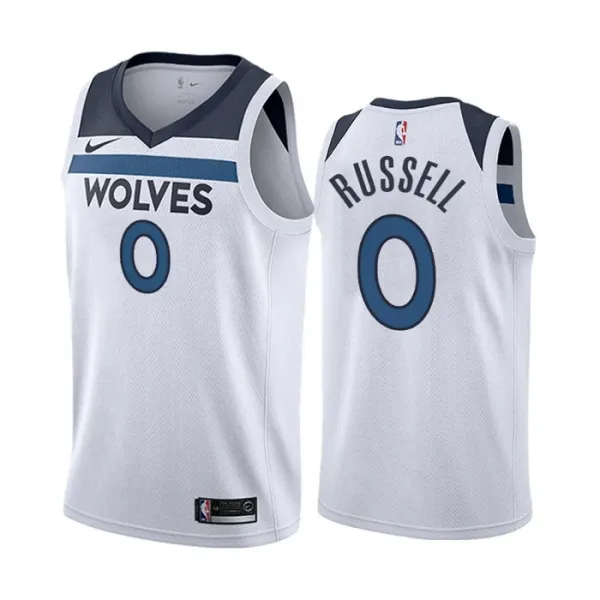 Nike Minnesota Timberwolves D Angelo Russell 0 Miesten Pelipaita Association Edition Swingman Valkoinen Nike Minnesota Timberwolves D Angelo Russell 0 Miesten Pelipaita Association Edition Swingman Valkoinen