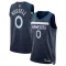 Nike Minnesota Timberwolves D Angelo Russell Miesten Pelipaita Icon Edition Swingman Laivasto