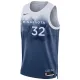 Nike Minnesota Timberwolves Karl Anthony Towns 32 Miesten Pelipaita City Edition 2023-24 Swingman Sininen