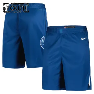 Nike Minnesota Timberwolves Lasten Shortsit City Edition 2023-24 Swingman Sininen Nike Minnesota Timberwolves Lasten Shortsit City Edition 2023-24 Swingman Sininen